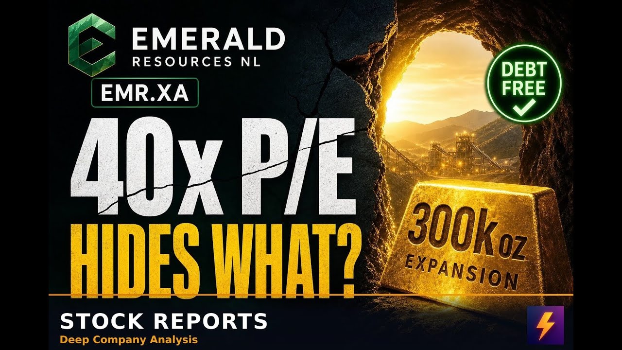 Коэффициент P/E компании EMR, равный 40, скрывает расширение производства на 300 000 унций без пр...