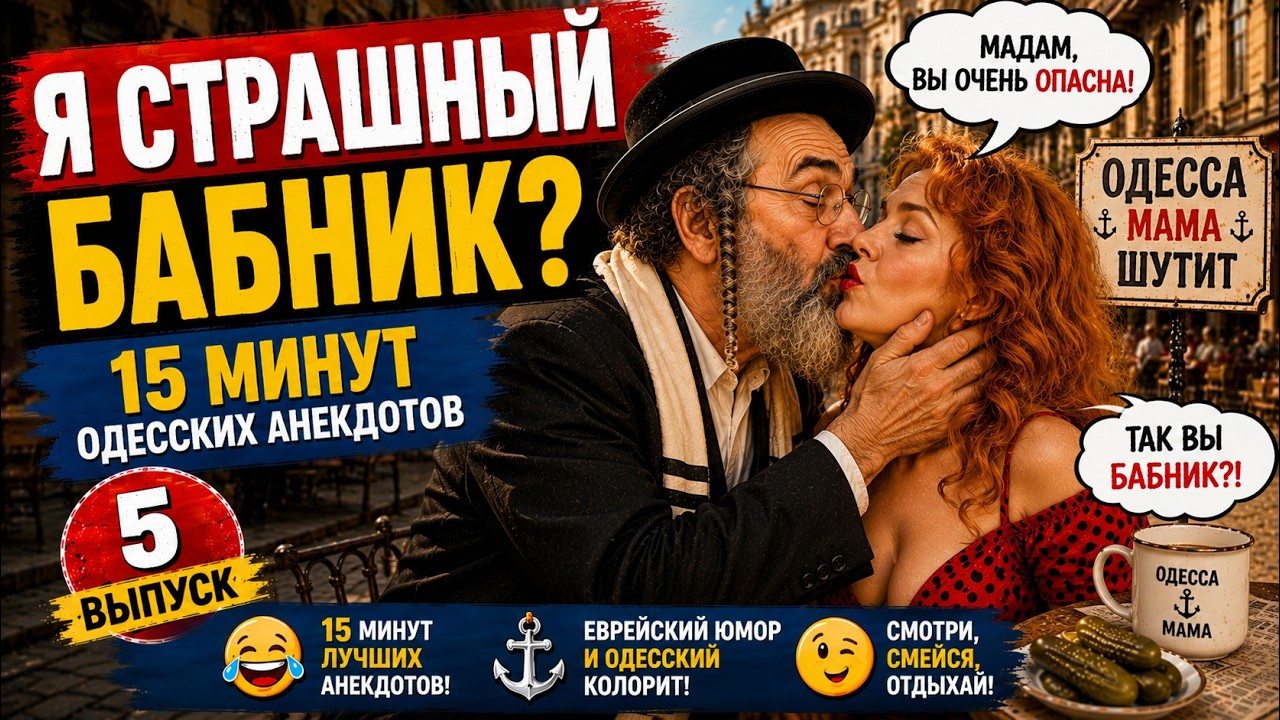Одесса Мама шутит 😂 | 15 минут одесских анекдотов — Выпуск 5