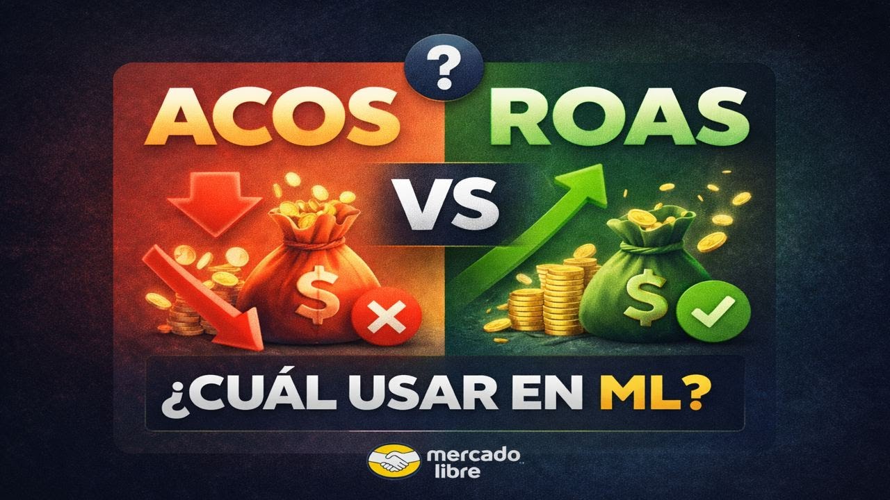 Estás usando mal ACOS y ROAS en Mercado Libre