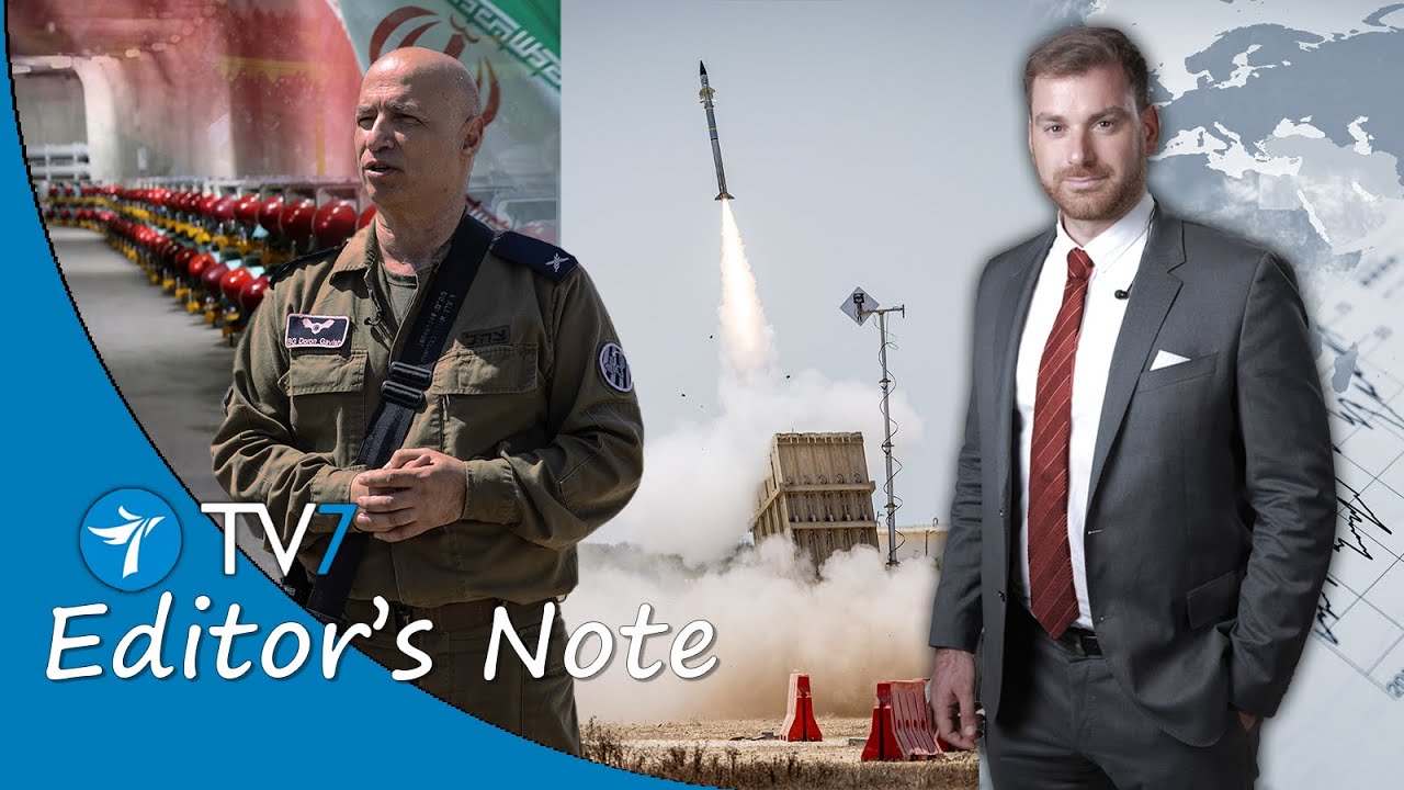 TV7 Editor’s Note: Jonathan hosts BG (Res.) Doron Gavish,  Former IAF Air & Missile Defense Chief
