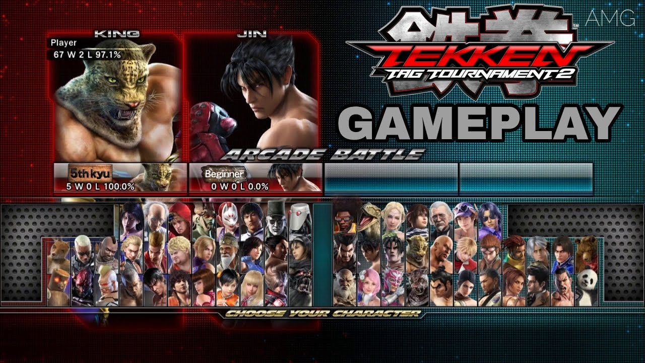 Tekken Tag 2 | Episode 3 | Jin & King | PS3 Gameplay | AMG | No Commentary