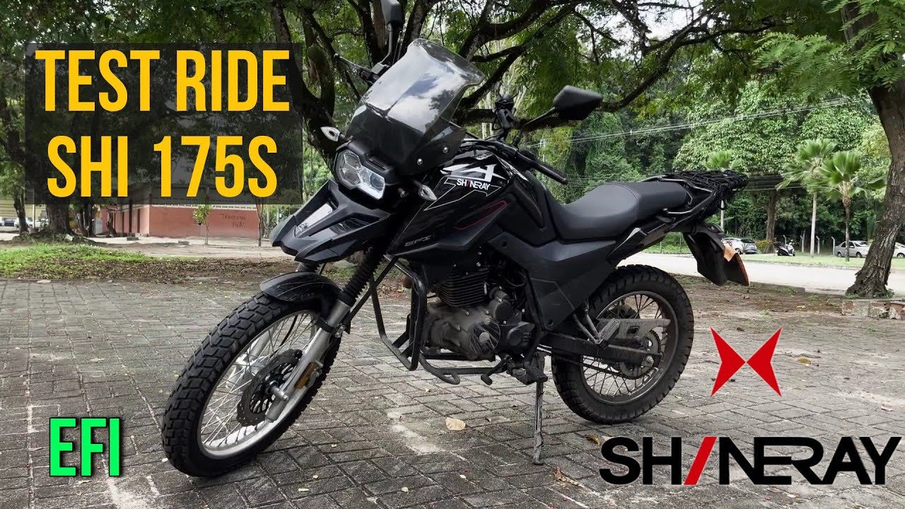 TEST RIDE NOVA SHI 175S 2024 EFI SERÁ QUE TA MAIS FORTE?