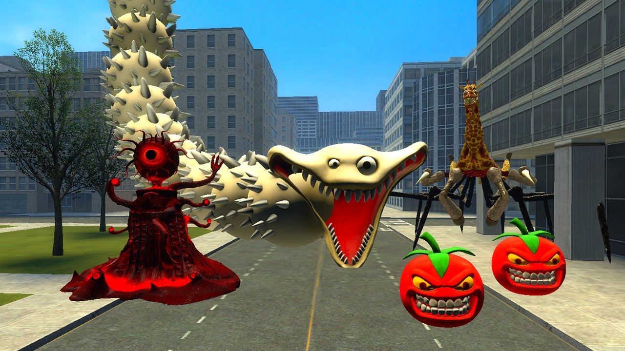 I FOUND NEW ROBLOX HUNGRY WORM RAINBOW in Garry's Mod!