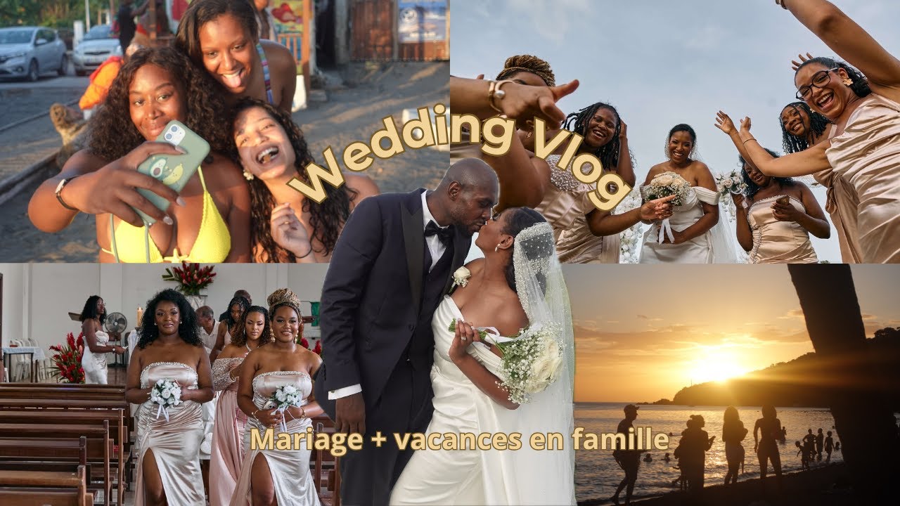 Wedding Vlog en Guadeloupe | Mariage de rêve + vacances en famille 🌴✨