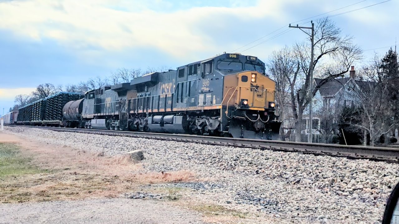 Northbound CSX M506 on track one