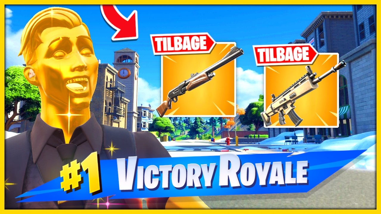 Fortnite RELOAD Er Her! (Tilted Towers, Pump Shotgun, Scar + Meget Mere)