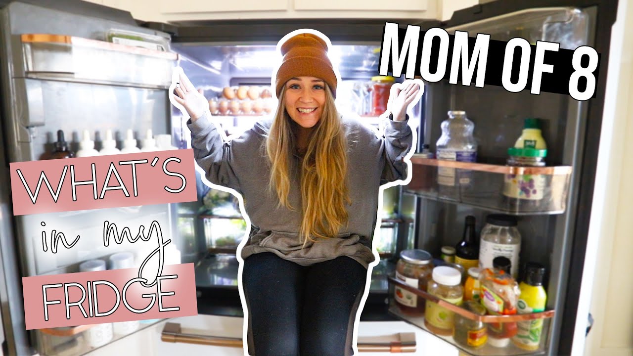 WHAT'S IN MY FRIDGE?! // FAMILY OF 10