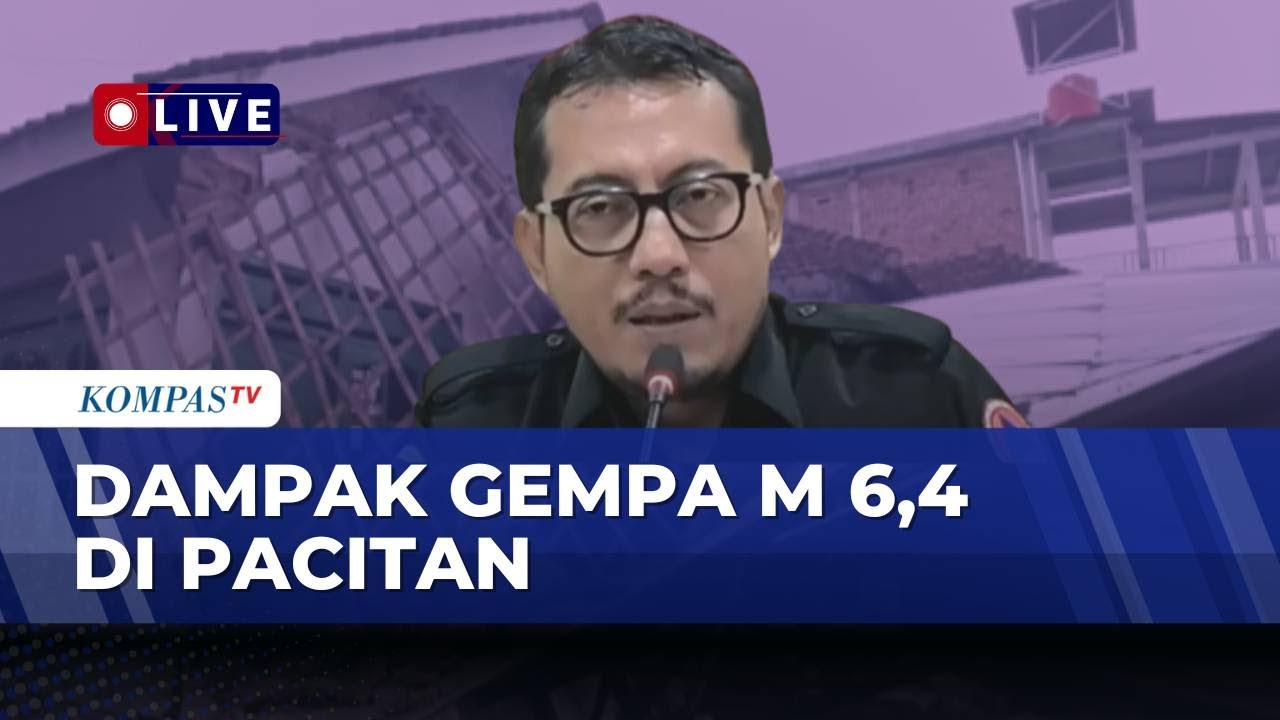 [FULL] Keterangan BPBD soal Gempa M 6,4 Guncang Pacitan, Rumah-Dapur Warga Rusak | SAPA SIANG