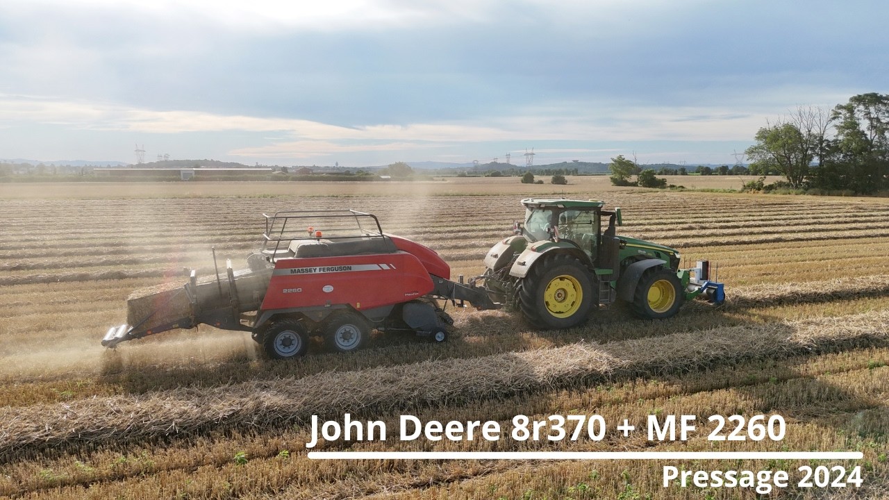 🤩8r370 au PRESSAGE ! | Paille 2024
