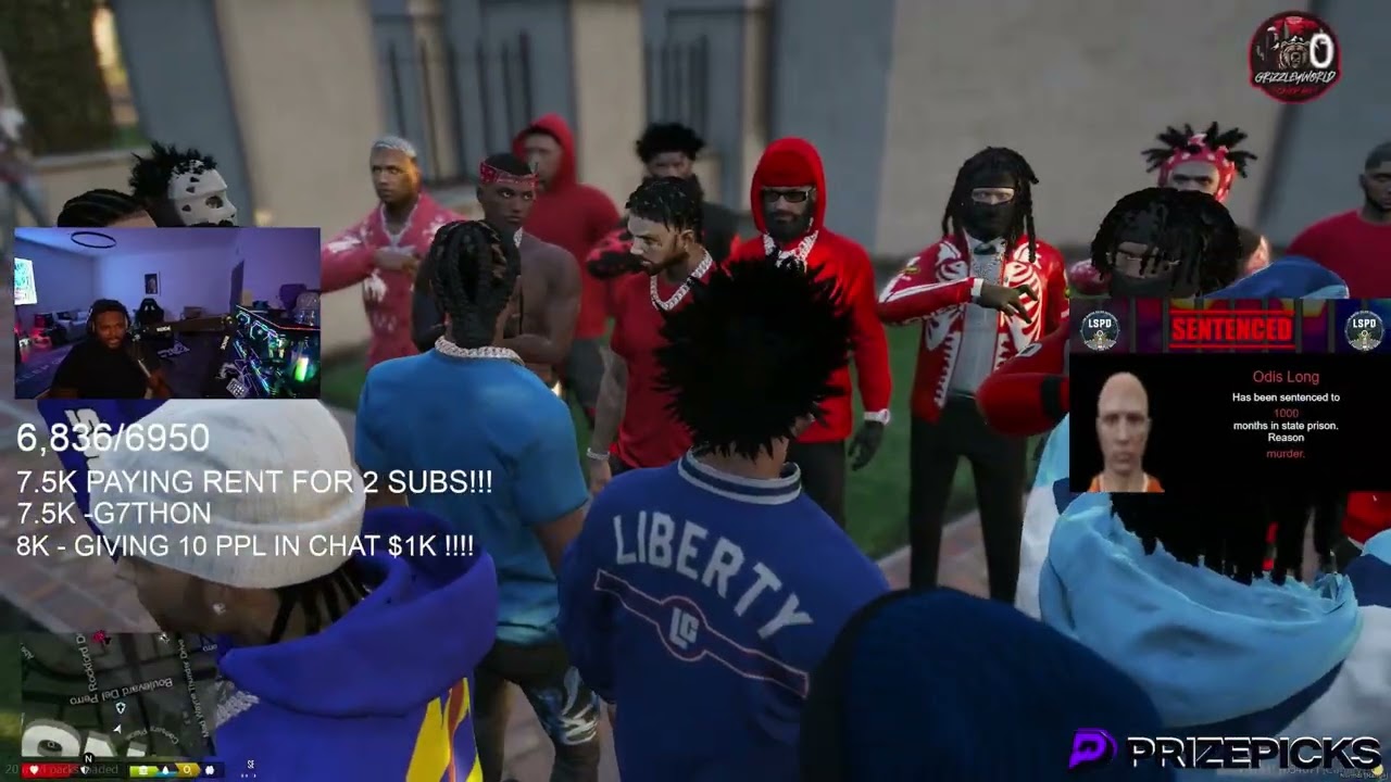 Tee Grizzley - War In The Raq (фристайл) | GTA RP | GrizzleyWorld Chiraq