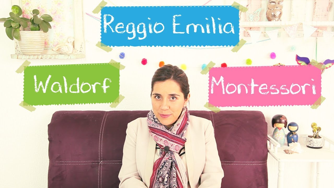 Modelos educativos Waldorf, Montessori, Reggio Emilia