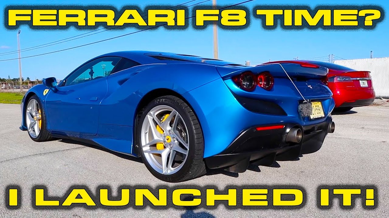 Add a Ferrari to the Garage? * Launch control & Inside look at the 710 HP Ferrari F8 Tributo
