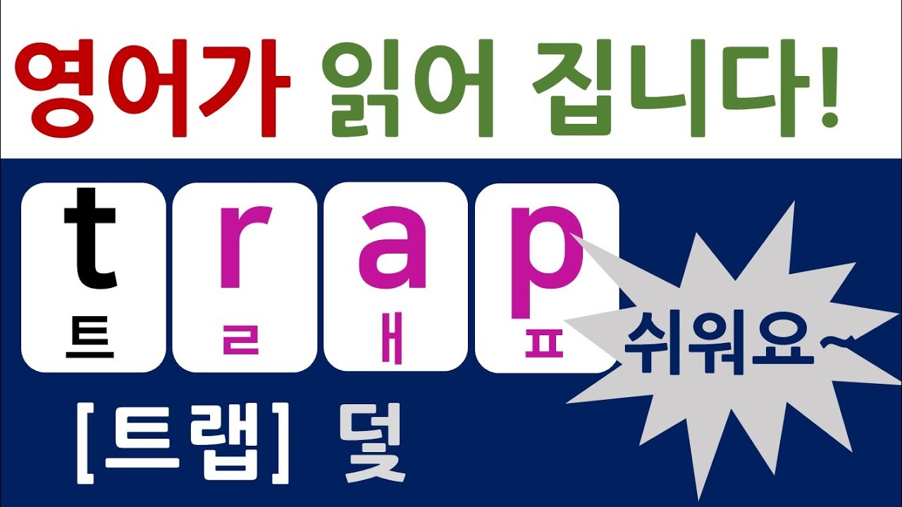 영어 간판이 읽어 집니다!! / 기초 영어 읽는 법