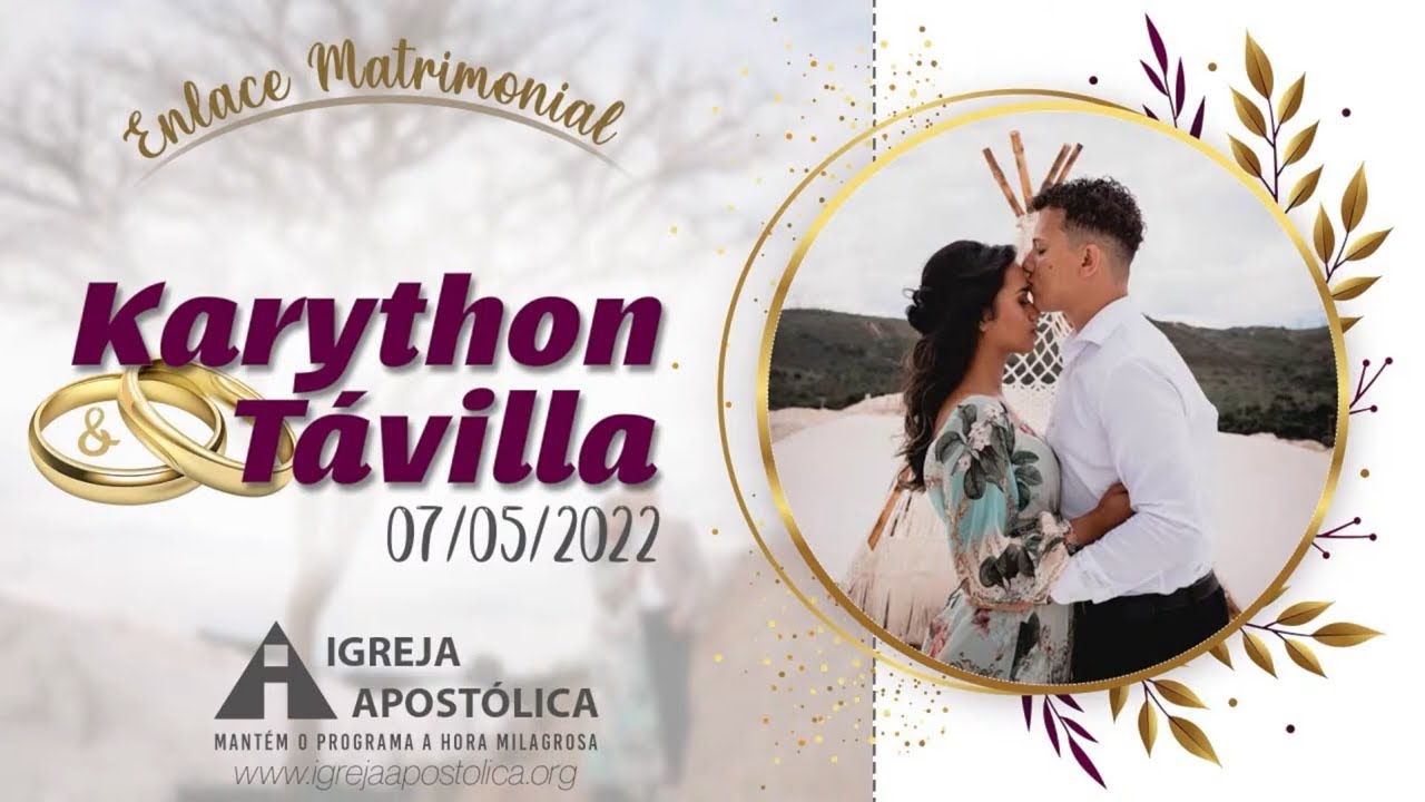 Igreja Apostólica - Enlace Matrimonial - Coral - Sonho Realizado - GAMA/DF
