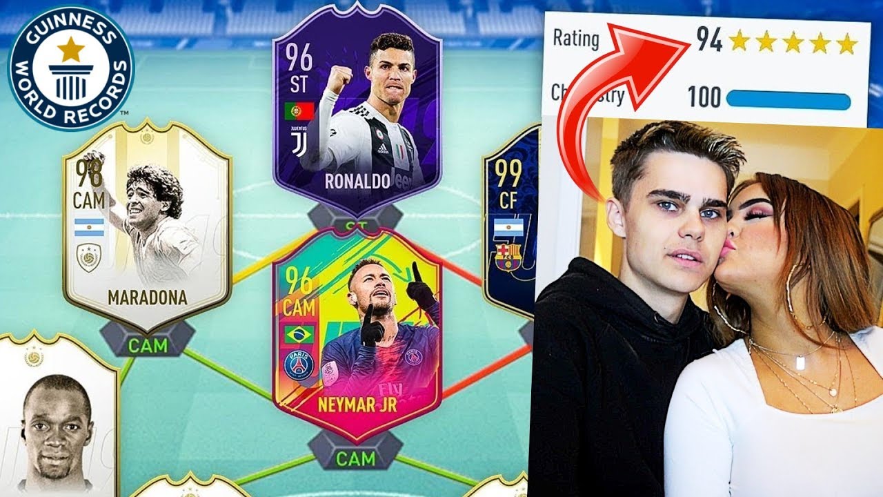 MIN FLICKVÄN UTMANAR MIG I VEM SOM FÅR BÄST LAG PÅ FIFA!!