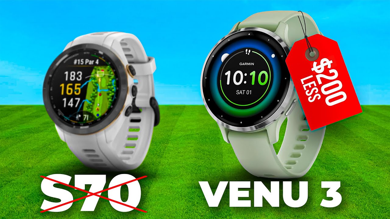 The Garmin Venu 3 is BETTER and CHEAPER than the Garmin Approach S70 - Here’s Why