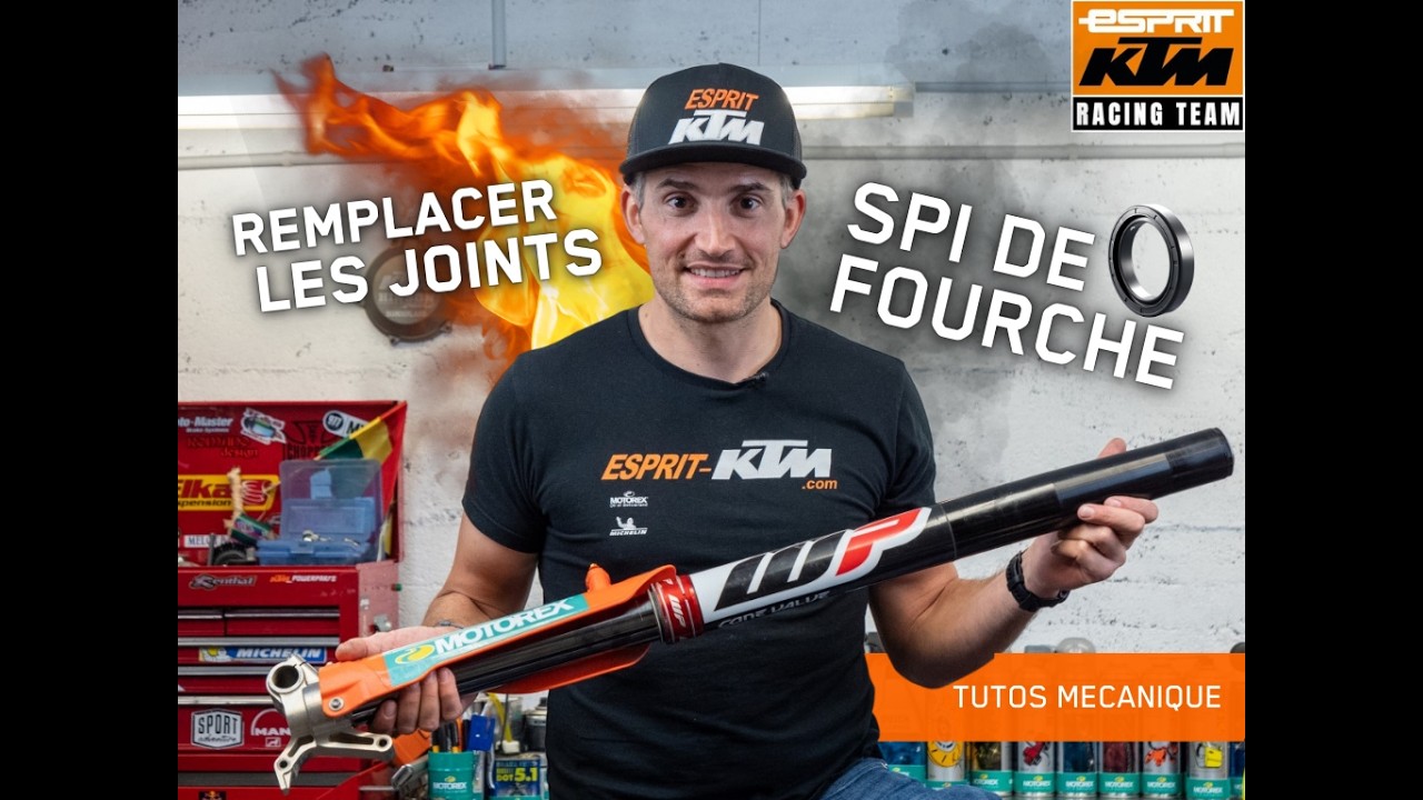 Tuto mécanique moto : Remplacement des joints Spi de fourche by Benji Melot
