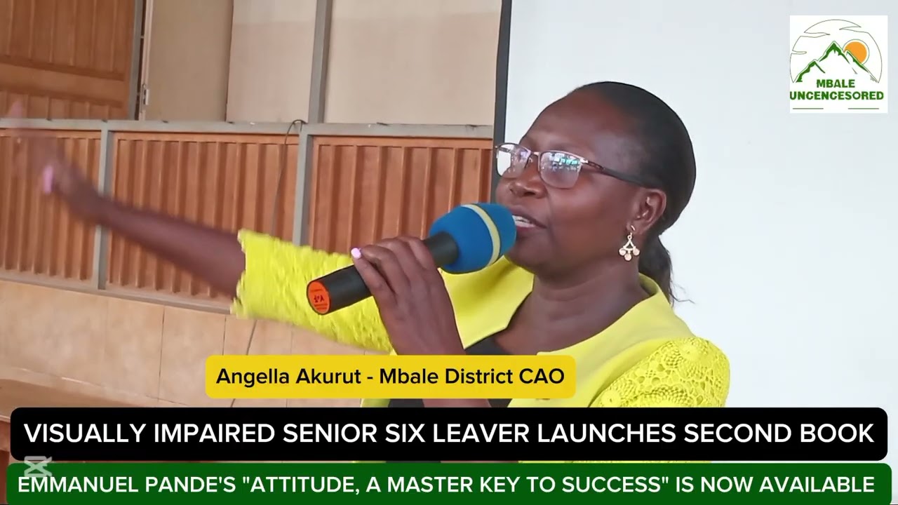 Visually Impaired Ugandan Author Launches Second Book: A Story of Resilience and Inspiration