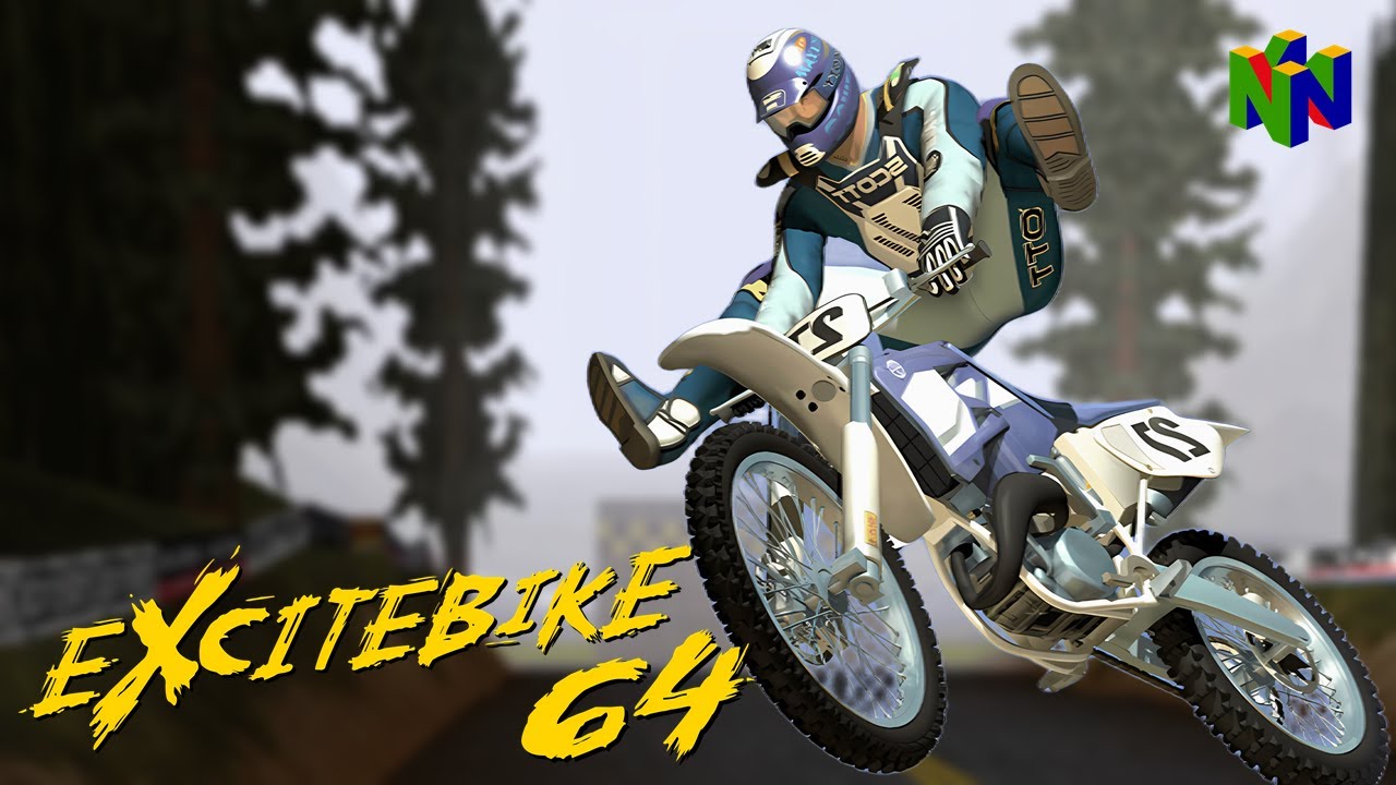 Excitebike 64 (N64) Gameplay