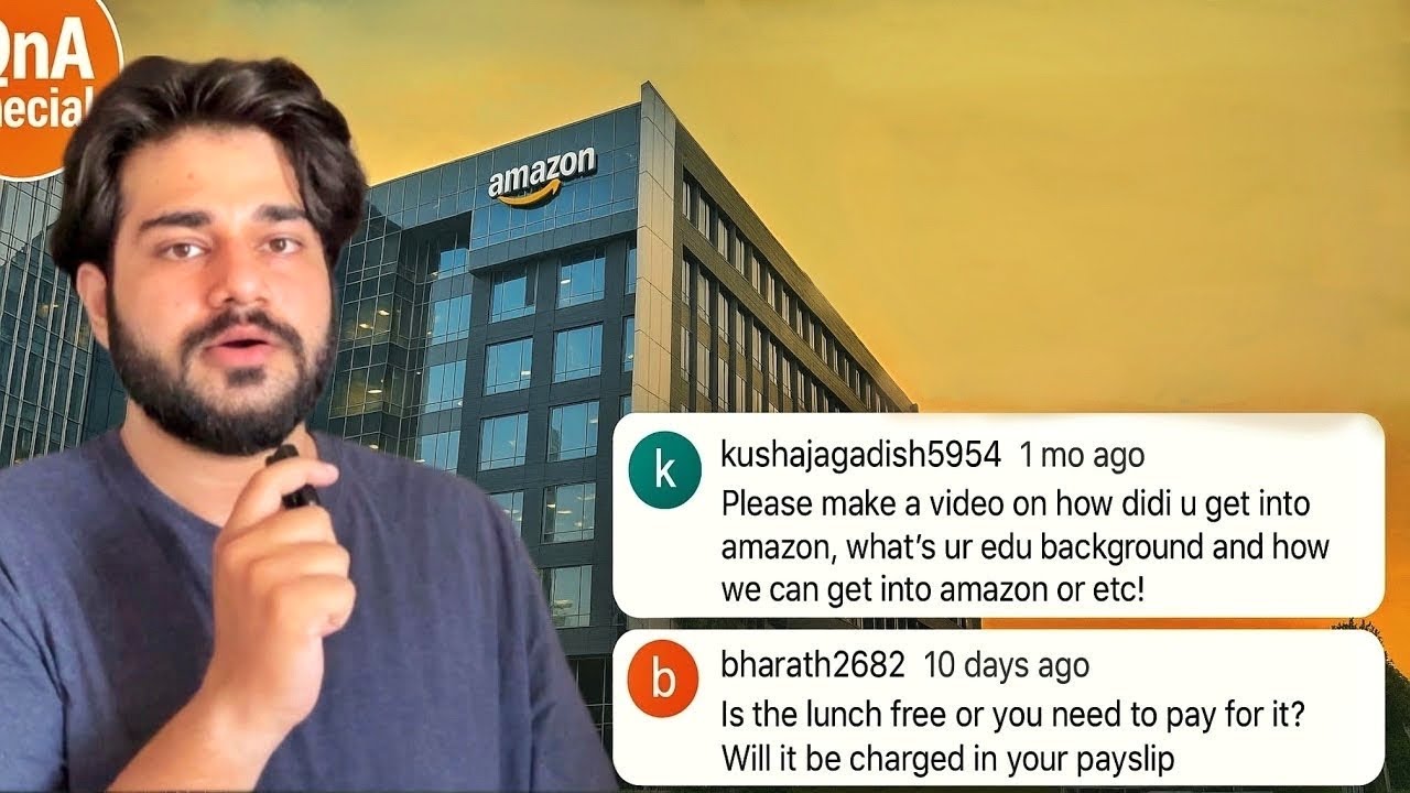 QnA Video: I Was Rejected by TCS, DELOITTE But Landed Job at AMAZON | Sagar Tumkur