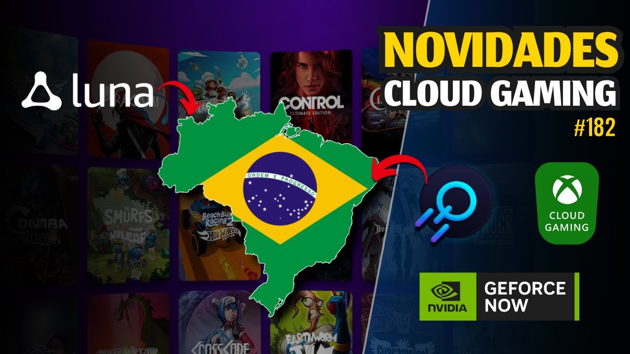 NOVIDADES CLOUD GAMING: MAIS servidores BOOSTEROID BR! LUNA no BRASIL, XCLOUD, GEFORCE NOW 