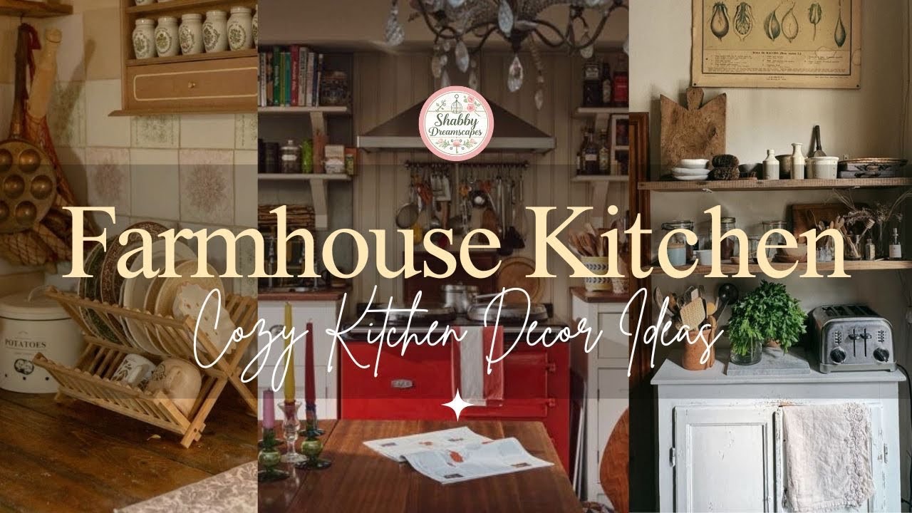 From Cluttered to Cozy: Farmhouse Kitchen Ideas for a Warm, Inviting Space | Farmhouse Home Decor