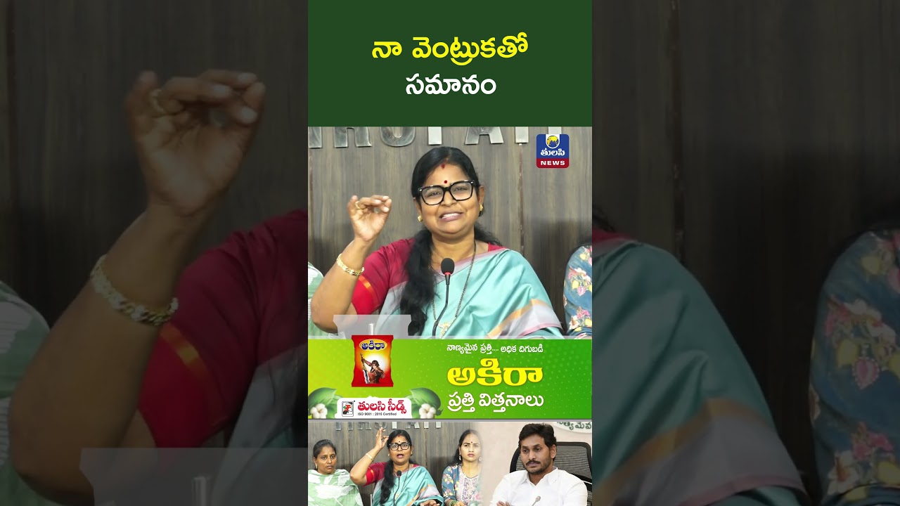 నా వెంట్రుకతో సమానం Janasena Akepati Subashini Fires On YSRCP Tulasi News