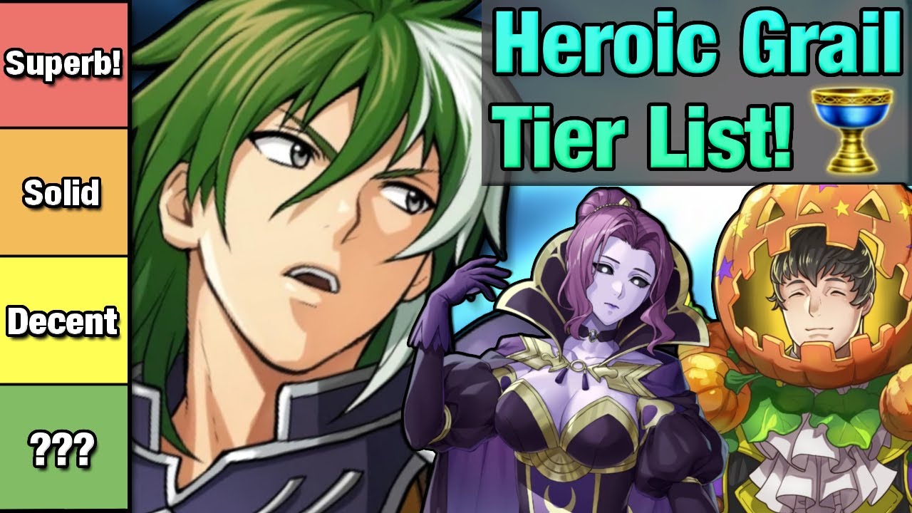 The Definitive Grail Tier List - Who is the Most Valuable Grail Unit in FEH? (Nov. 2023 Edition)