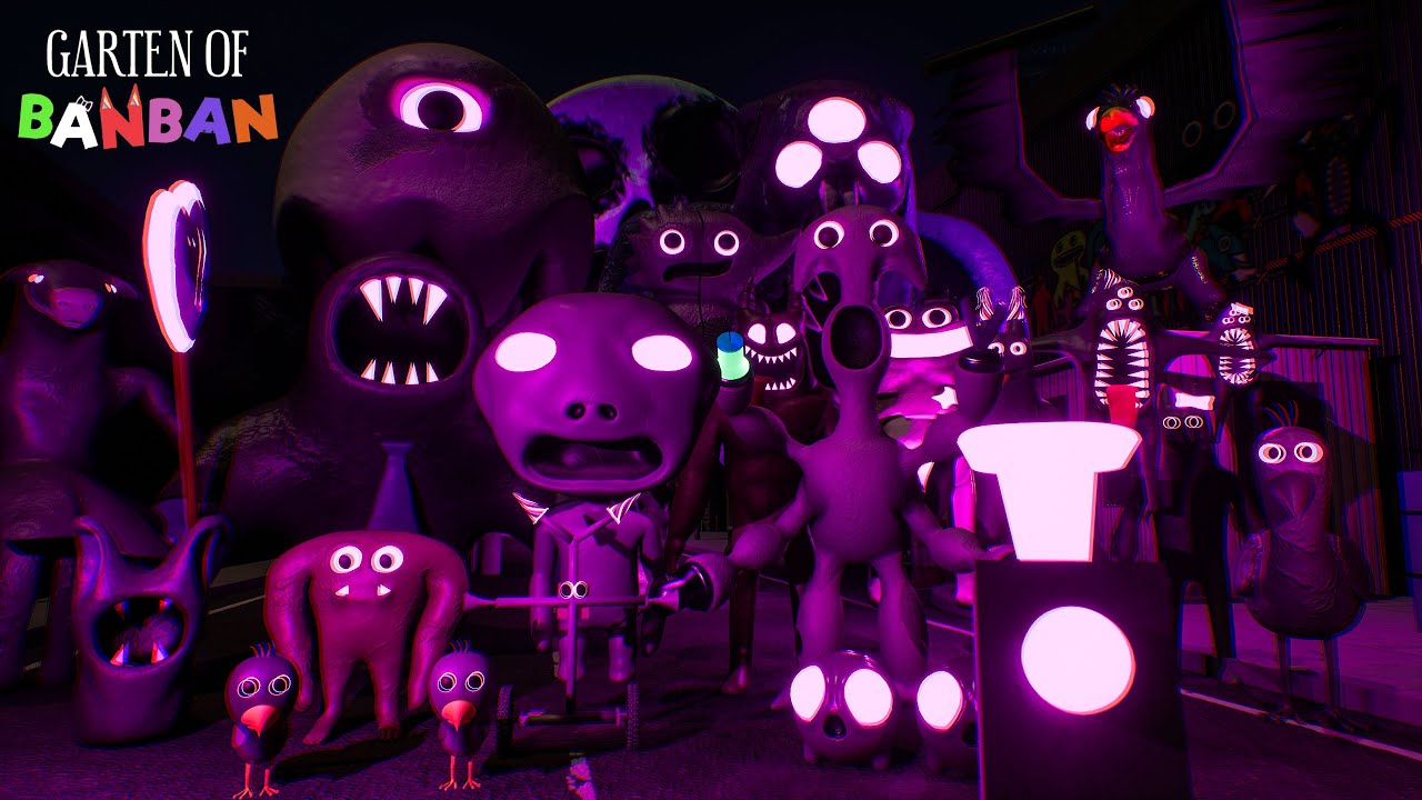 Garten of Banban 9 - SIZE COMPARISON OF Sir Dadadoo Army!