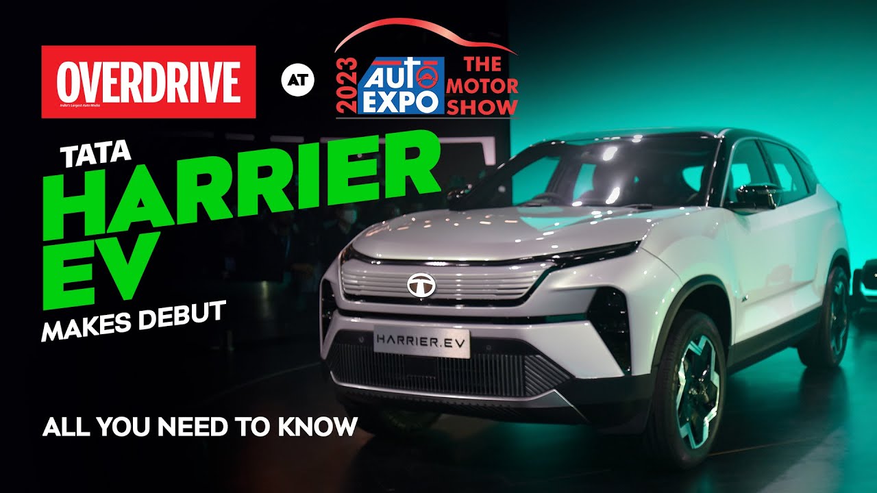 Tata Harrier EV Makes Debut - Coming Soon | All you need to know | Auto Expo 2023