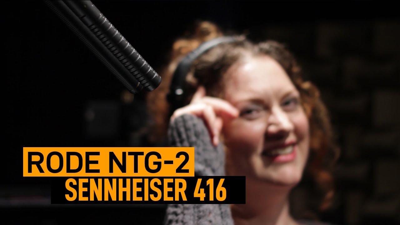 Sennheiser 416 vs. Rode NTG-2 (Female) | VO Mic Comparison