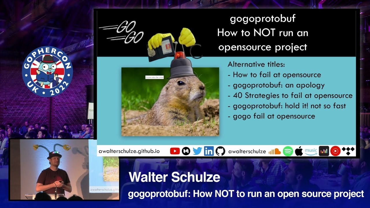 gogoprotobuf: How NOT to run an open source project - Walter Schulze