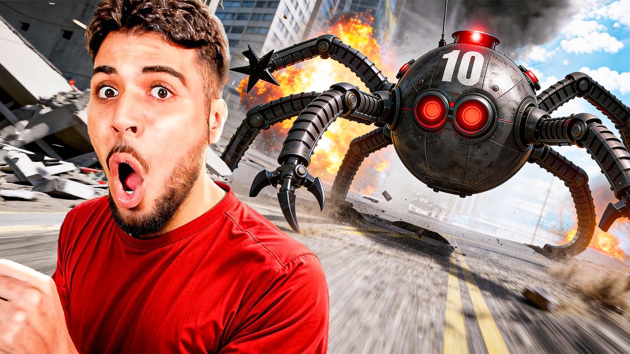 OMNIDROID V.15 A DÉTRUIT LA VILLE ! IL ME POURSUIT !