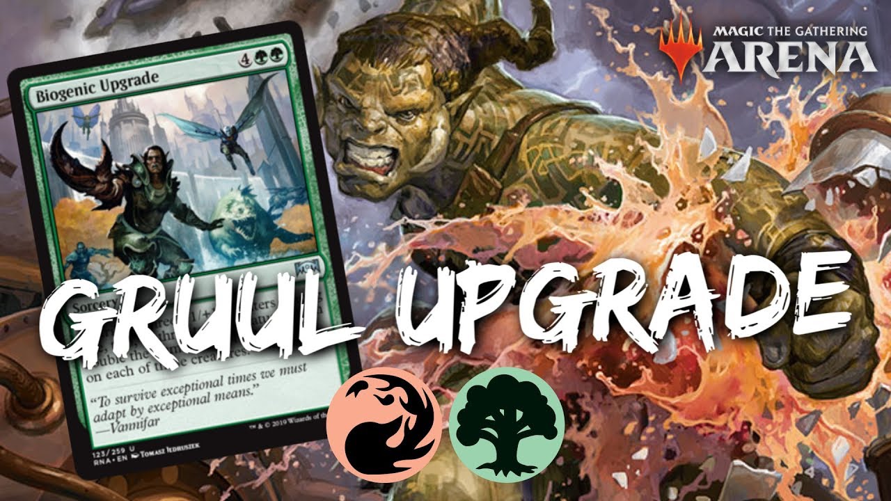 Gruul Upgrade [MTG Arena] | RG Biogenic Upgrade Deck in RNA Standard