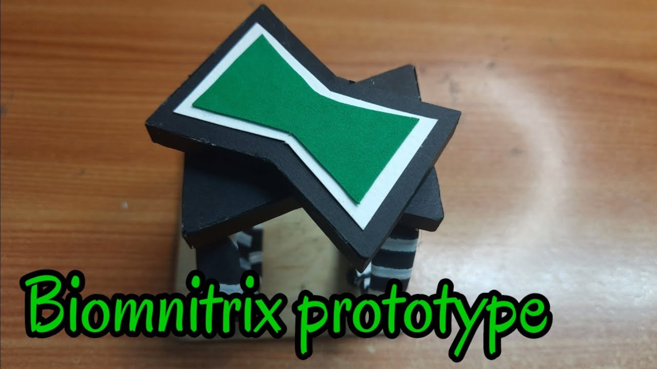 How to make Biomnitrix prototype omnitrix DIY