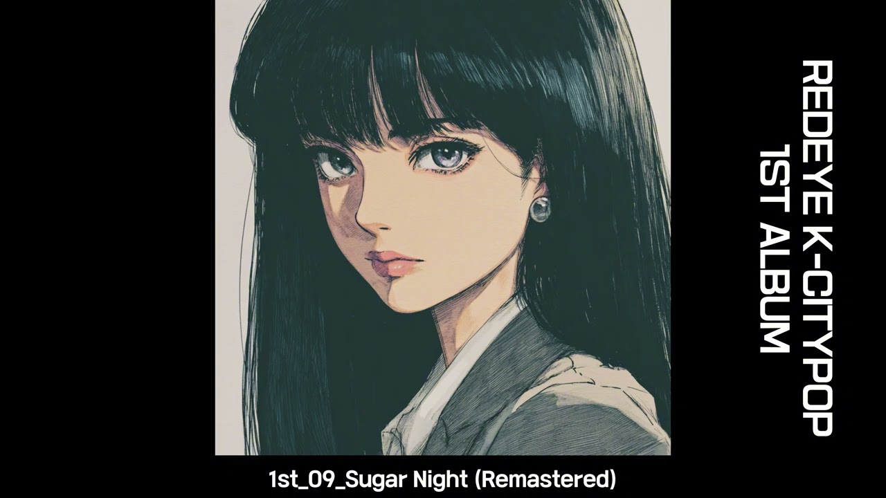 [1집/발표곡] 1st_09_Sugar Night (Remastered) / 레드아이 K시티팝