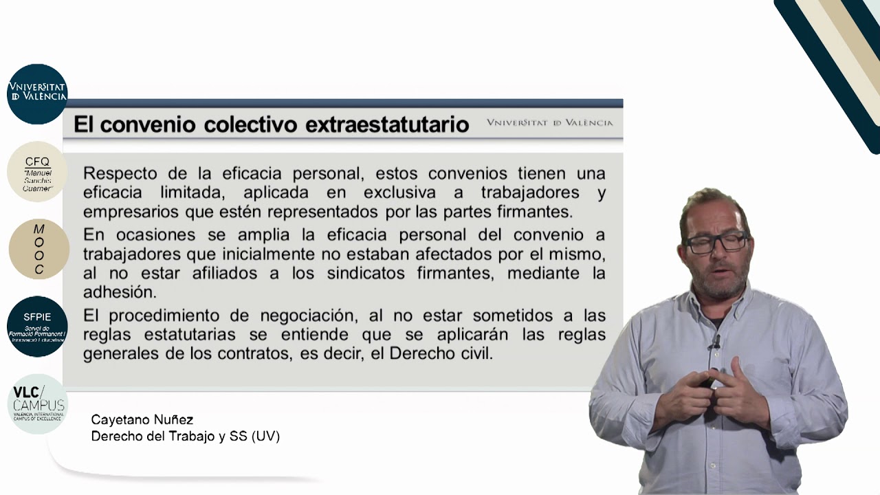 2.7 El convenio colectivo extraestatutario II