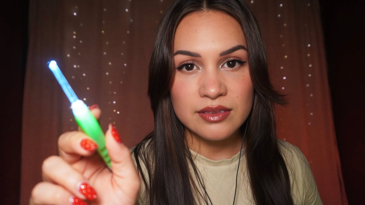 ASMR con Luz: Exámenes Médicos, Skincare y Relajación Total