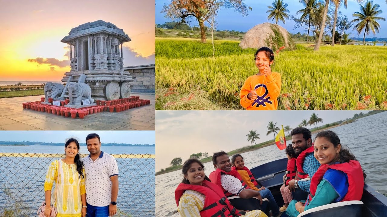 KRS Back Waters | Venugopala Swamy Temple, Mandya | High Speed Boating | Karnataka Tourism