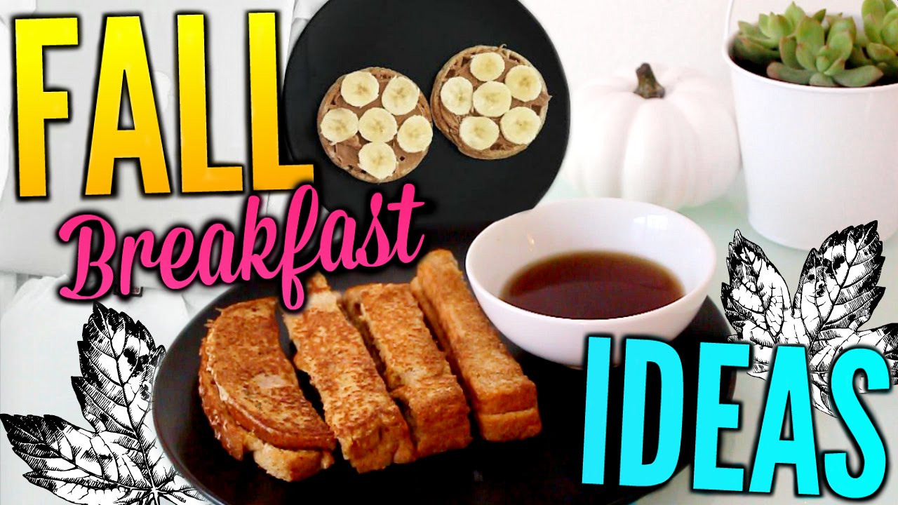 Fall Breakfast Ideas | Cicily Boone
