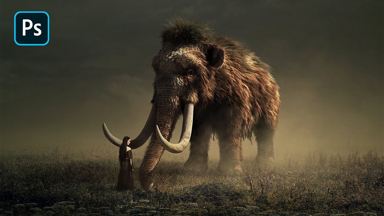 Create a Mammoth Fantasy Photoshop Manipulation Tutorial