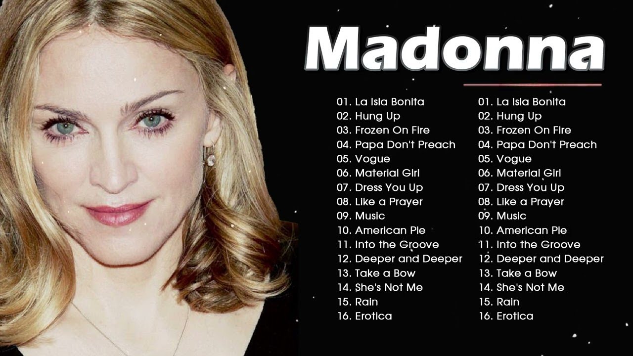 Madonna 2 Hours Non-Stop❤️ The Best Of Madonna Songs Ever ❤️ Madonna Greatest Hits Full Album 2023