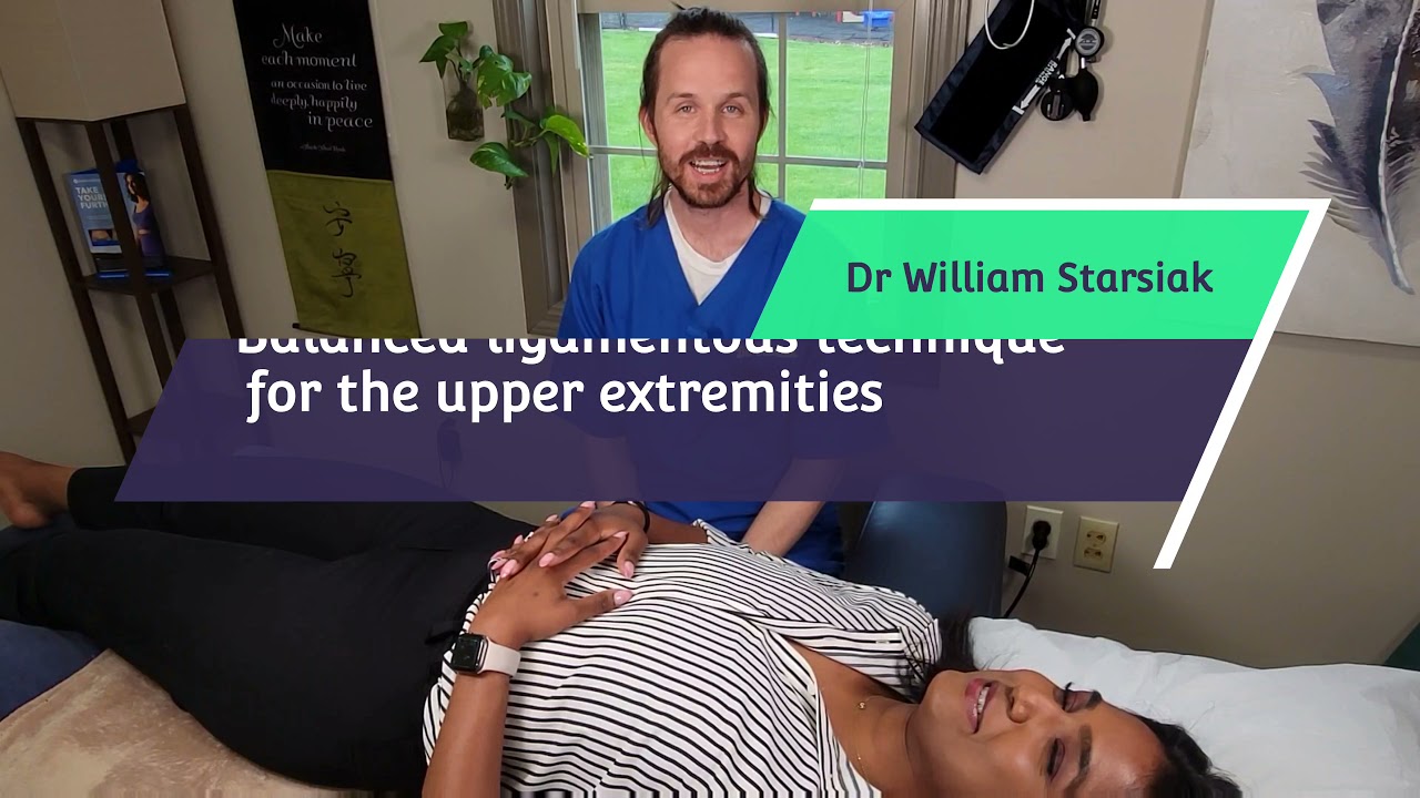 Balanced Ligamentous Tension technique for the upper extremity