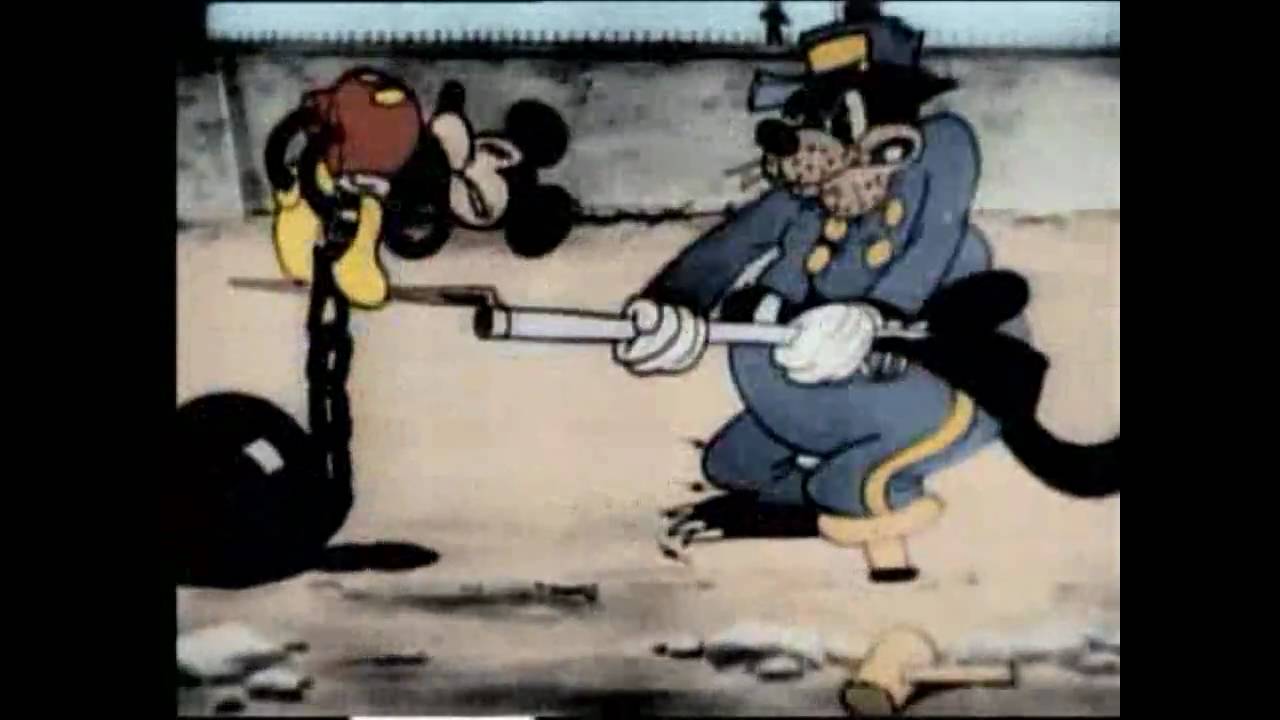 Mickey Mouse The Chain Gang