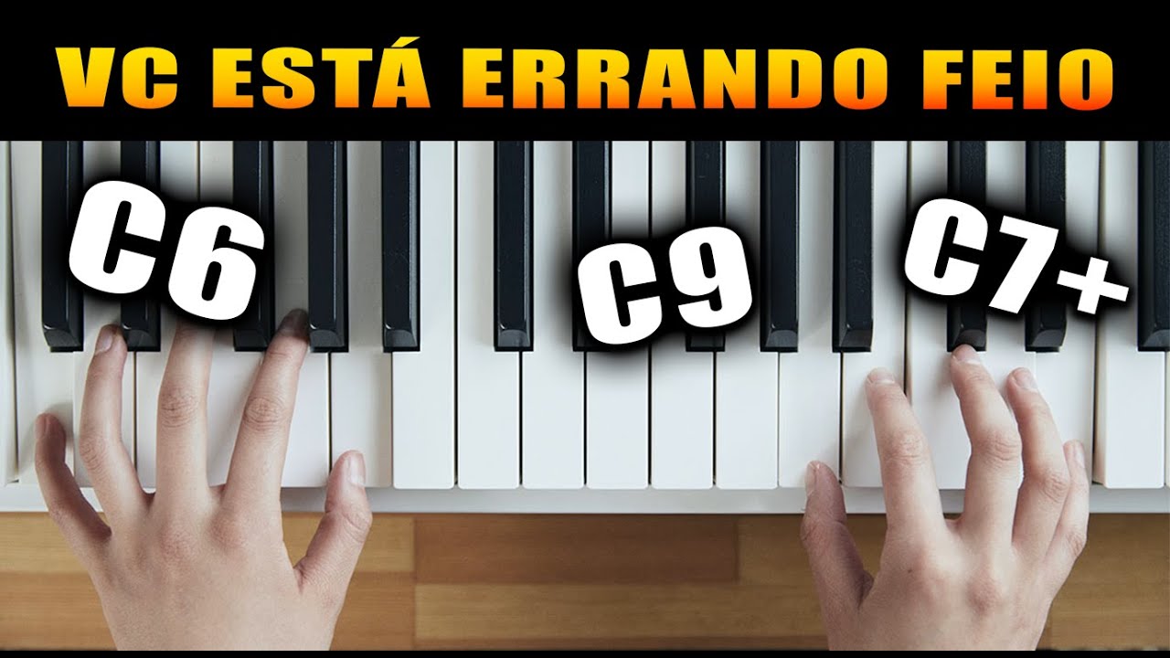 3 TIPOS de ACORDES que todo tecladista deve SABER!