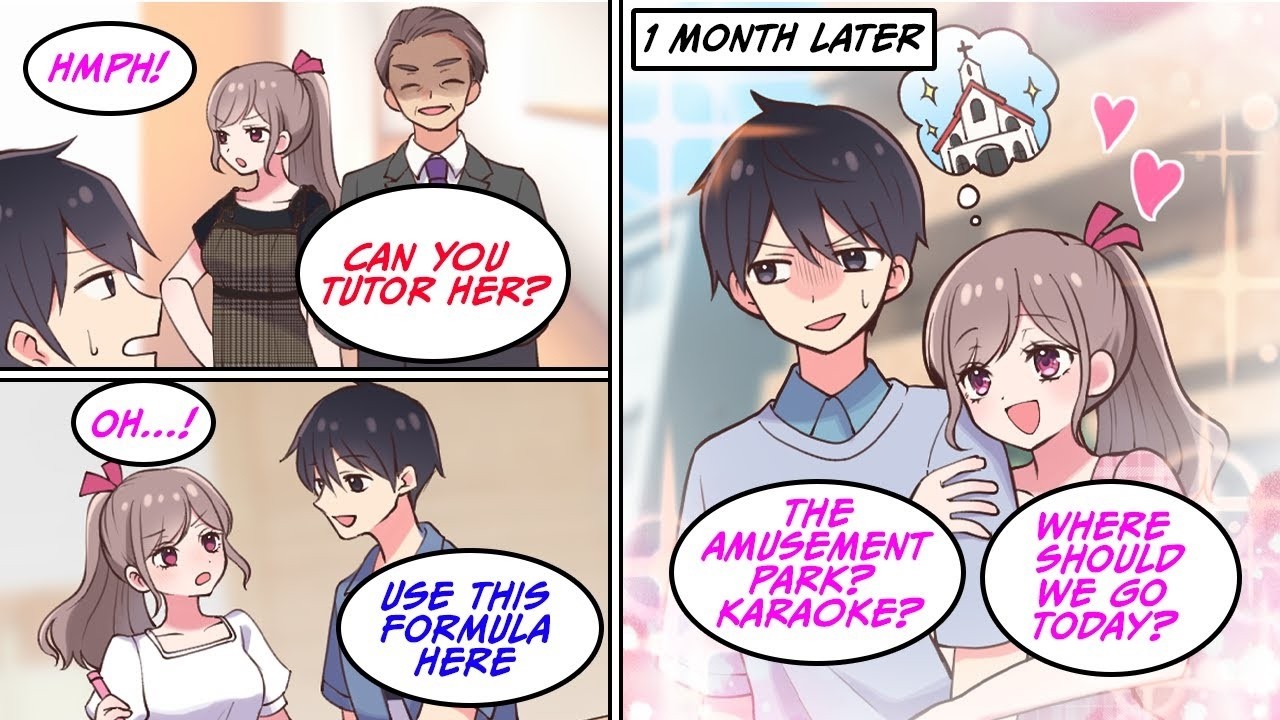 [Manga Dub] An introverted guy started tutoring the daughter of a CEO. One month later… [RomCom]