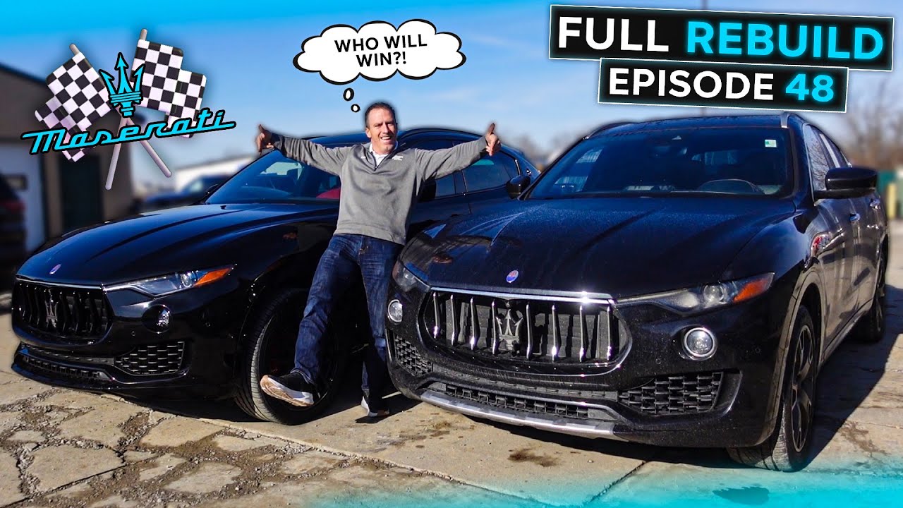 I Bought TWO Maserati Levante's From Copart For Just $20,000!