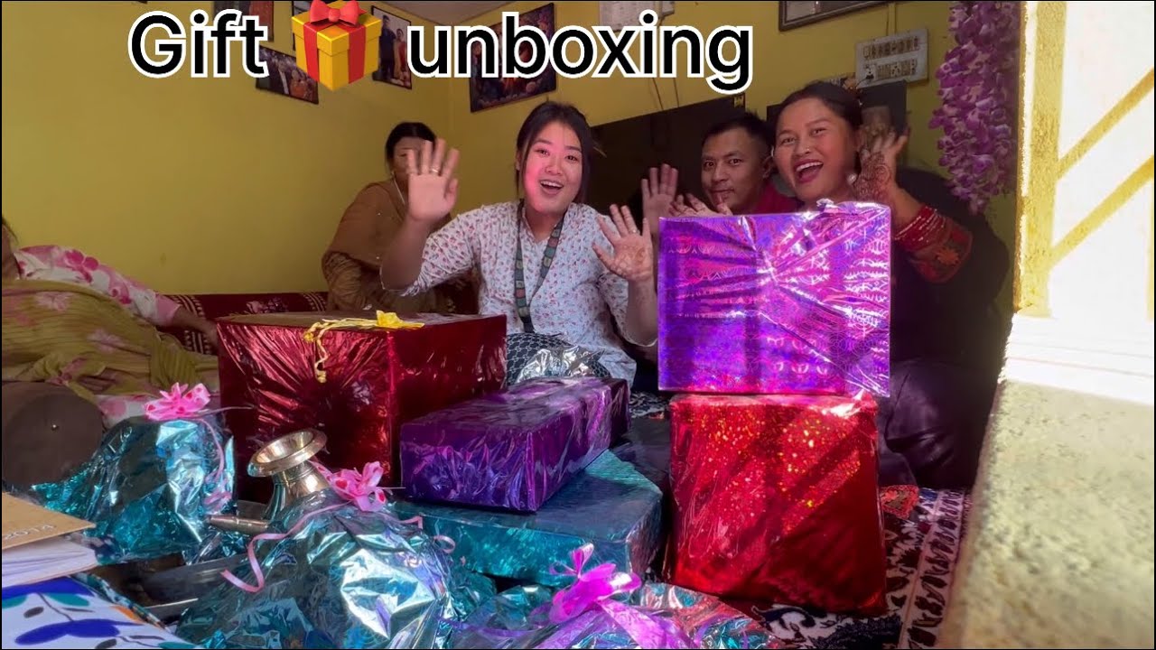 Wedding gift unboxing 🎁 || khasi nih katera khayou 😅|| 