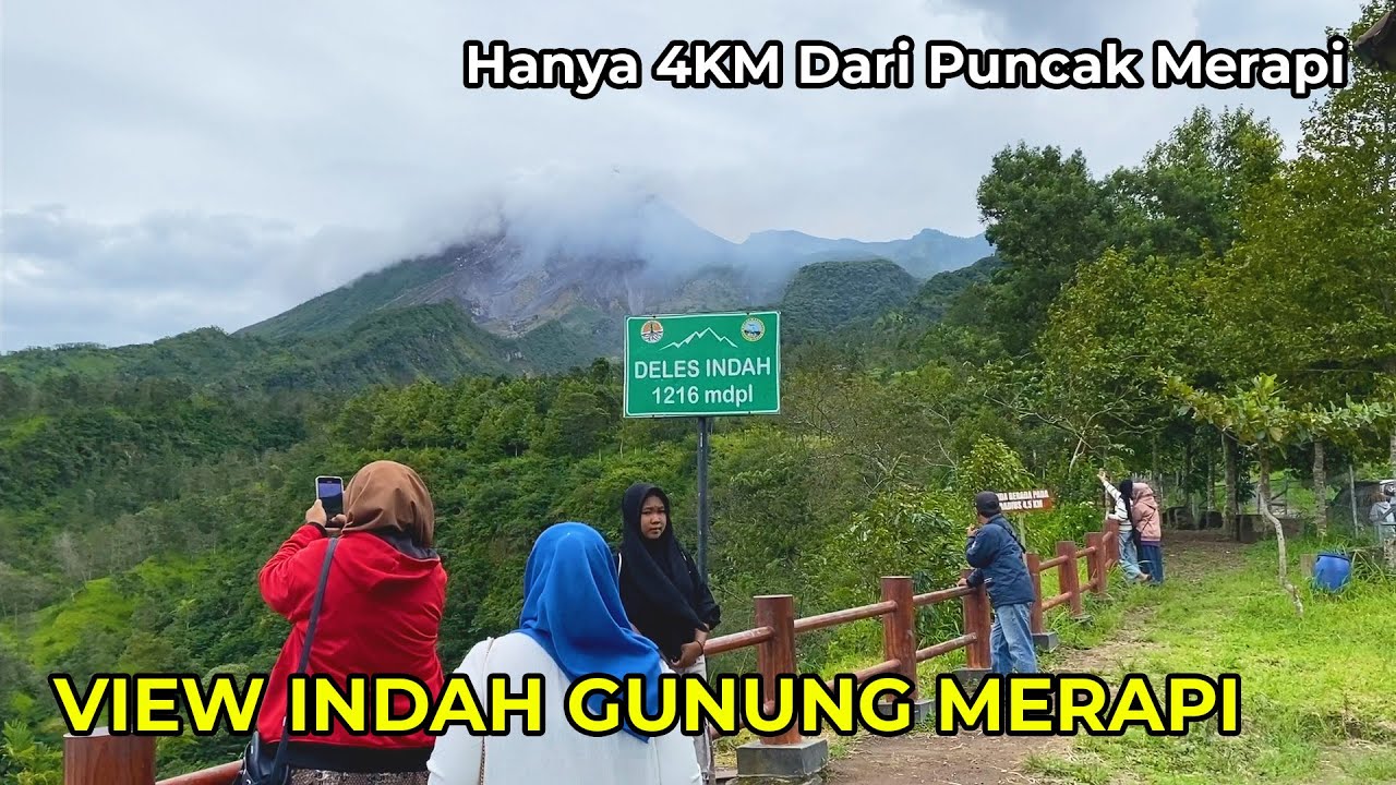 Eko wisata Deles Dan Kali Talang Lereng Gunung Merapi
