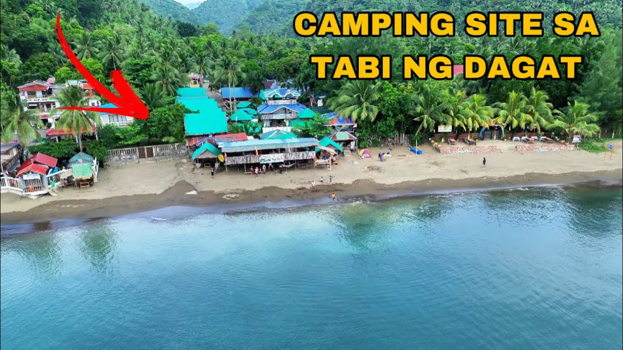 MAGANDANG BEACH SA REAL QUEZON | PANINAP BEACH CAMP 1 | BEST CAMPING SITE SA REAL QUEZON